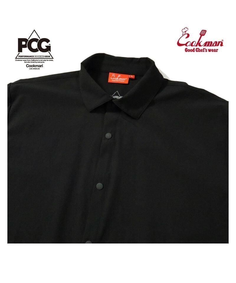 COOKMAN / åޥ WORK SHIRTS SHORT SLEEVE (LIGHT BLACK) ʲ30