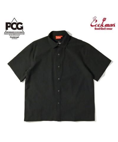 COOKMAN / åޥ / WORK SHIRTS SHORT SLEEVE (LIGHT BLACK) 