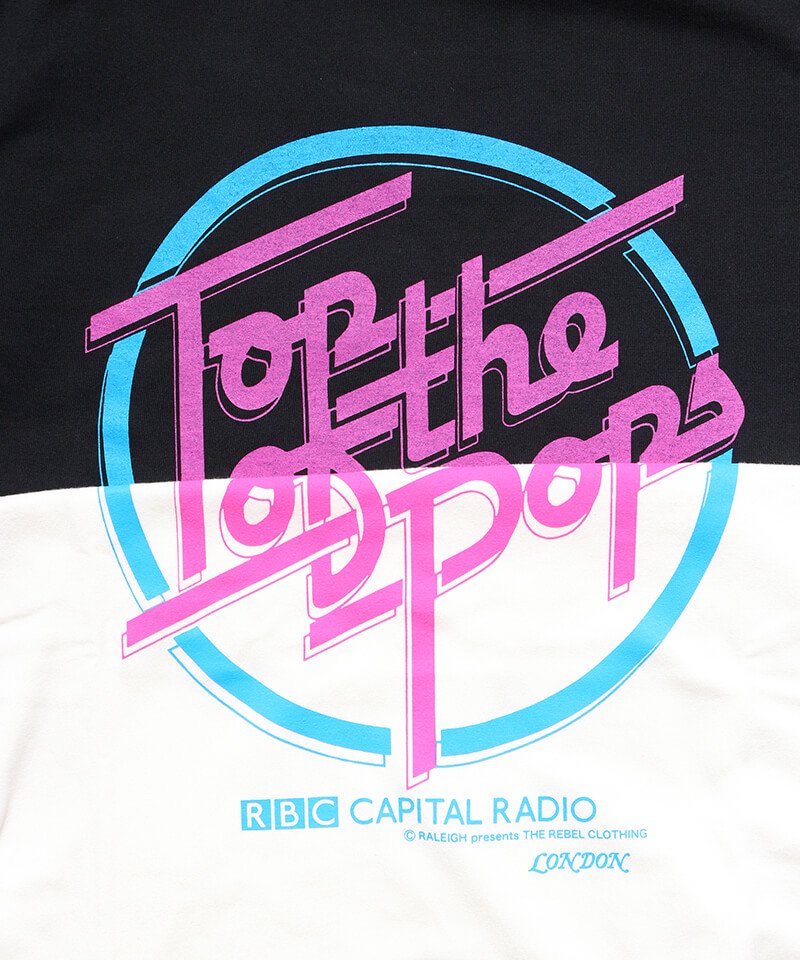 RALEIGH / ꡼RED MOTEL / åɥ⡼ƥ áTOP OF THE POPS – RBC Capital Radio L/S T-SHIRTS (Loose Fit / BLACK)ʲ8