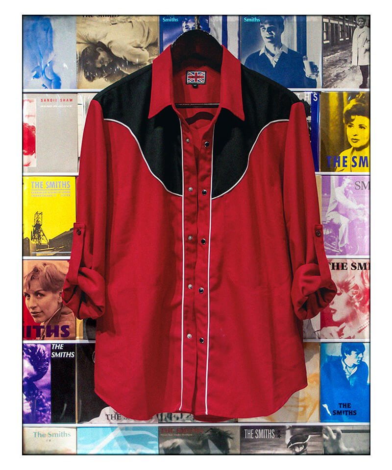 RALEIGH / ꡼RED MOTEL / åɥ⡼ƥ áHANG EM HIGH (ߤ夲) ROLL-UP(DRESS-UP) SHIRTS BLOUSON (REDBLACK)ʲ25