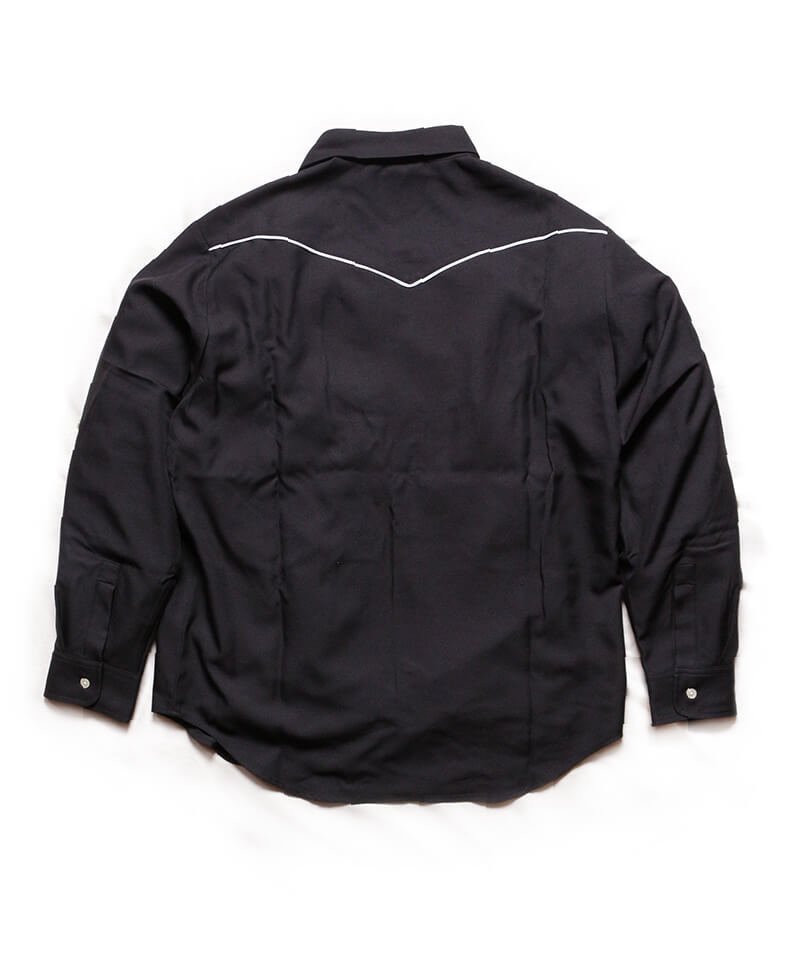 RALEIGH / ラリー (RED MOTEL / レッドモーテル)【 “HANG EM’ HIGH (吊し上げろ！！)”  ROLL-UP(DRESS-UP) SHIRTS BLOUSON (BLACK) 】- SIDEMILITIA inc.の通販サイト