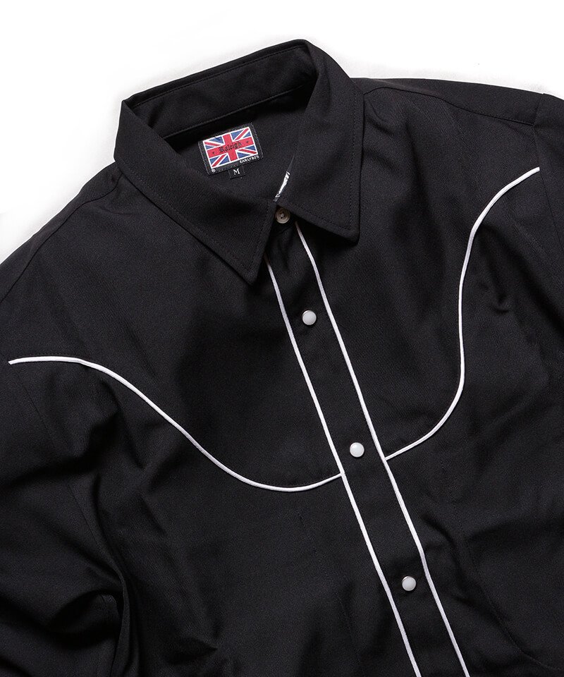 RALEIGH / ꡼RED MOTEL / åɥ⡼ƥ áHANG EM HIGH (ߤ夲) ROLL-UP(DRESS-UP) SHIRTS BLOUSON (BLACK)ʲ12