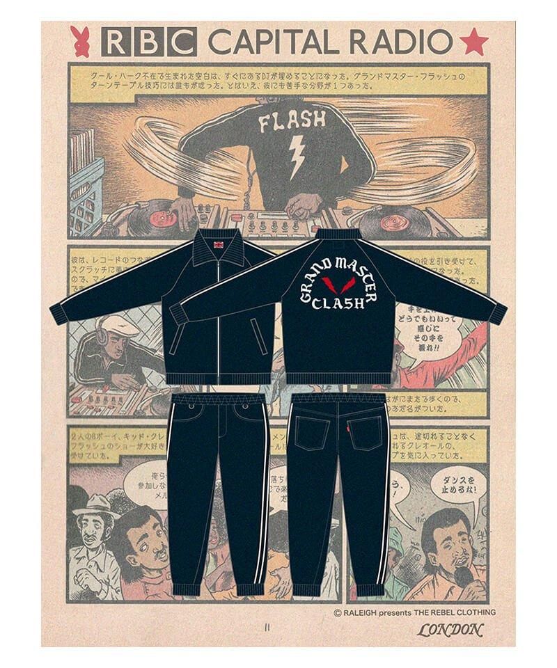 RALEIGH ラリー レザーフットバッグ THE CLASH 666パンク