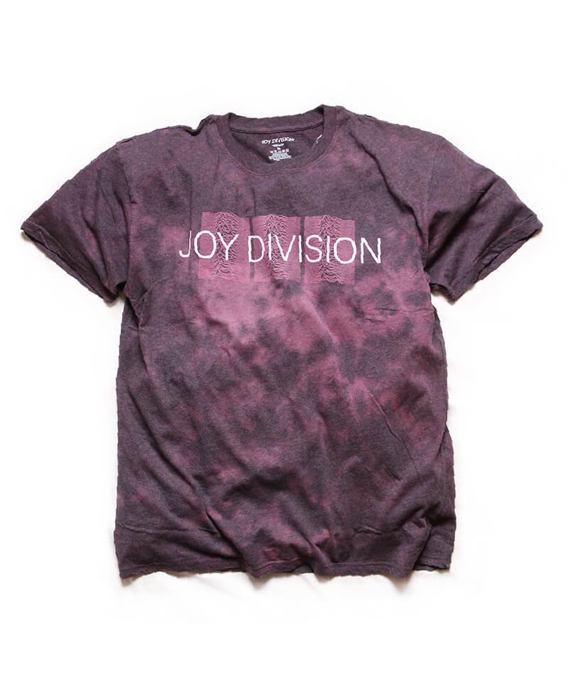 Official Artist Goods / ХTʤ  JOY DIVISION / 祤ǥMINI REPEATER PULSE T-SHIRT (TIE DYE PURPLE) ʲ