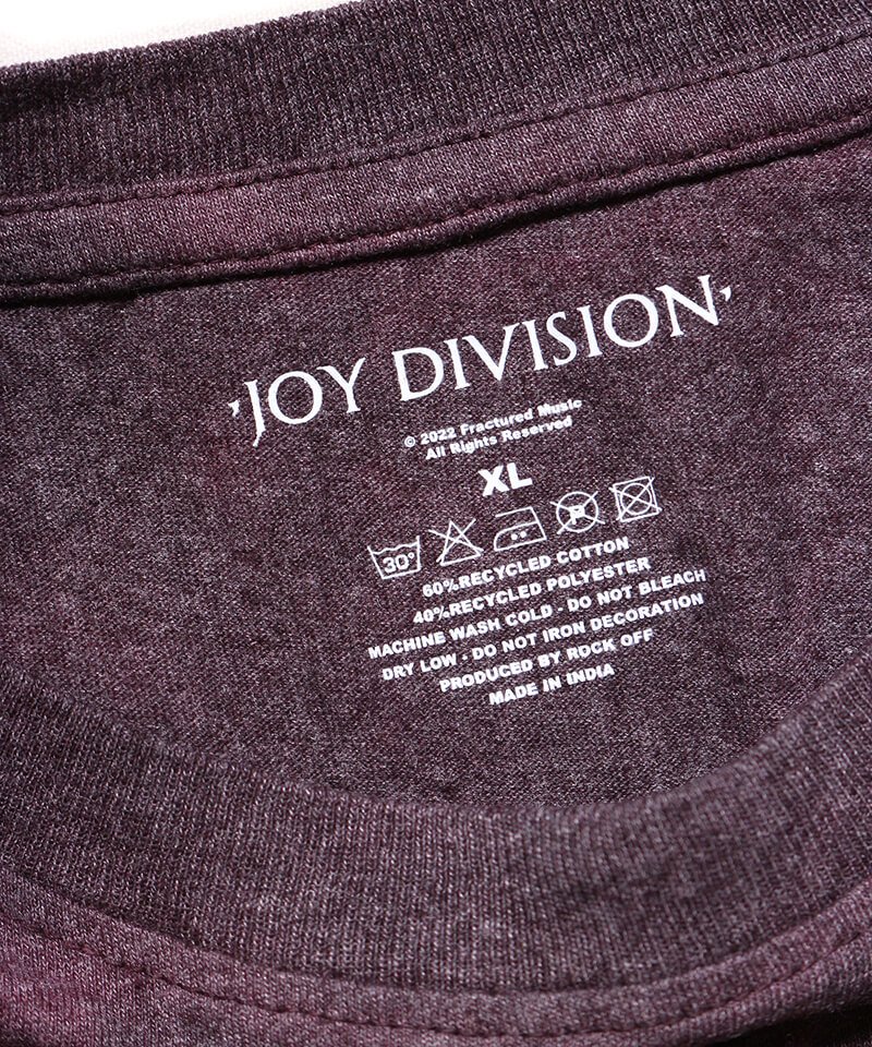 Official Artist Goods / ХTʤ JOY DIVISION / 祤ǥMINI REPEATER PULSE T-SHIRT (TIE DYE PURPLE) ʲ3