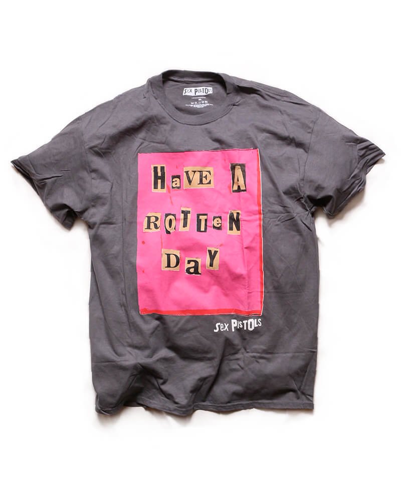 Official Artist Goods / ХTʤ  SEX PISTOLS / åԥȥ륺ROTTEN DAY T-SHIRT (CHARCOAL GRAY) ʲ