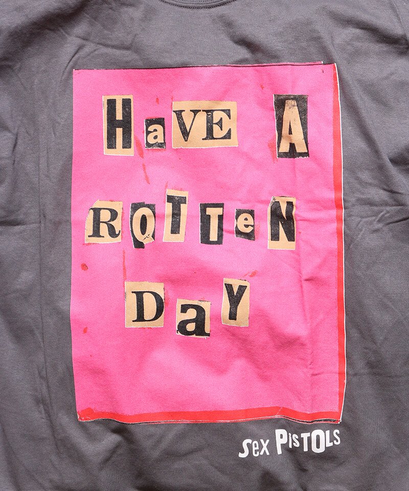 Official Artist Goods / ХTʤ SEX PISTOLS / åԥȥ륺ROTTEN DAY T-SHIRT (CHARCOAL GRAY) ʲ2