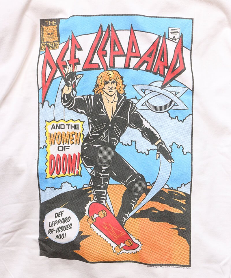 Official Artist Goods / ХTʤ DEF LEPPARD / ǥաѡɡCOMIC T-SHIRT (NATURAL) ʲ1