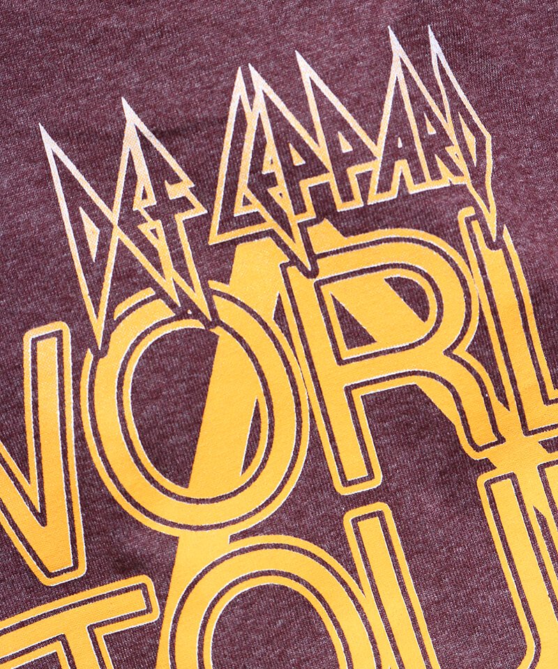 Official Artist Goods / ХTʤ DEF LEPPARD / ǥաѡɡHYSTERIA WORLD TOUR T-SHIRT (ASH BROWN) ʲ7