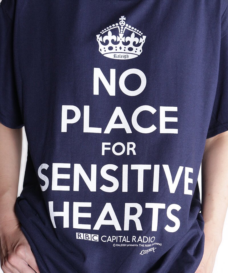 RALEIGH / ꡼RED MOTEL / åɥ⡼ƥ áNO PLACE FOR SENSITIVE HEARTS BOOTLEG T-SHIRTS (NAVY)ʲ10