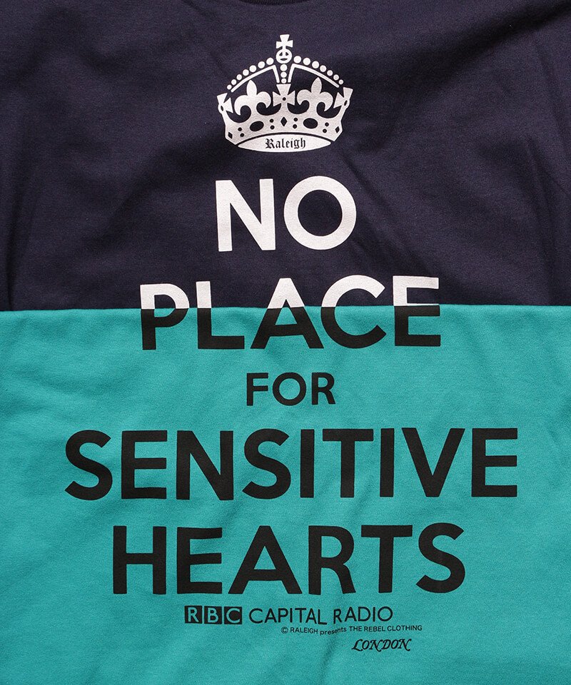 RALEIGH / ꡼RED MOTEL / åɥ⡼ƥ áNO PLACE FOR SENSITIVE HEARTS BOOTLEG T-SHIRTS (NAVY)ʲ5