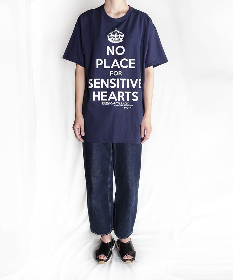 RALEIGH / ꡼RED MOTEL / åɥ⡼ƥ áNO PLACE FOR SENSITIVE HEARTS BOOTLEG T-SHIRTS (NAVY)ʲ8