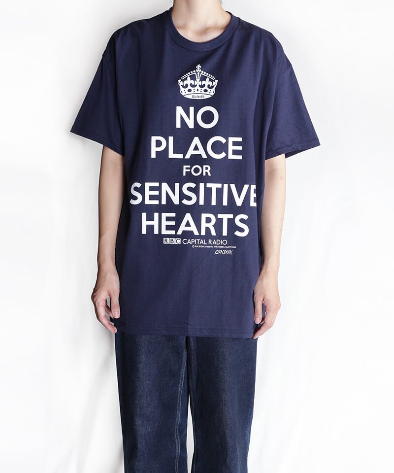 RALEIGH / ꡼RED MOTEL / åɥ⡼ƥ áNO PLACE FOR SENSITIVE HEARTS BOOTLEG T-SHIRTS (NAVY)ʲ9