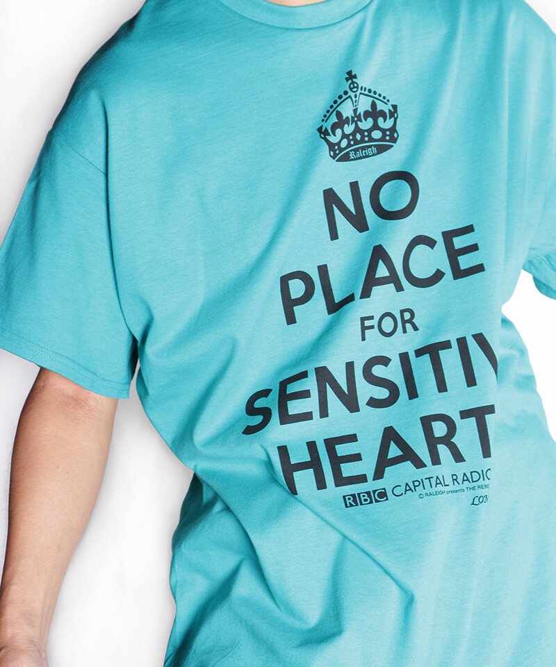 RALEIGH / ꡼RED MOTEL / åɥ⡼ƥ áNO PLACE FOR SENSITIVE HEARTS BOOTLEG T-SHIRTS (JADE GREEN)ʲ8