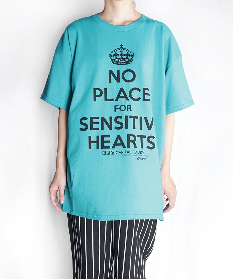 RALEIGH / ꡼RED MOTEL / åɥ⡼ƥ áNO PLACE FOR SENSITIVE HEARTS BOOTLEG T-SHIRTS (JADE GREEN)ʲ9