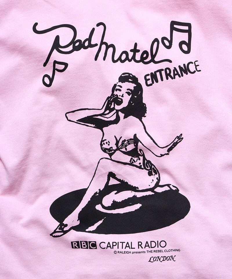 RALEIGH / ꡼RED MOTEL / åɥ⡼ƥ áPARTY CAT / ⵤʥѥåȥåȡ BOOTLEG T-SHIRTS (PINK)ʲ1