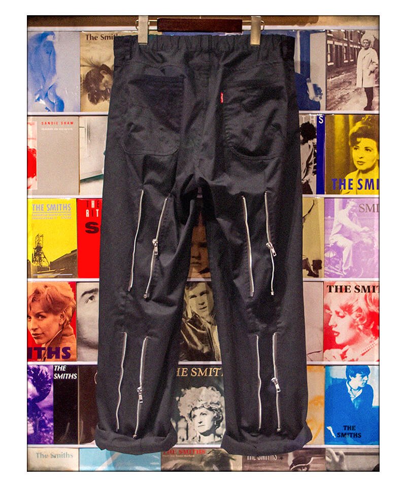 RALEIGH / ꡼RED MOTEL / åɥ⡼ƥ áA.K.A.  BONDAGE TROUSERS (Loose Fit / BLACK) ʲ21