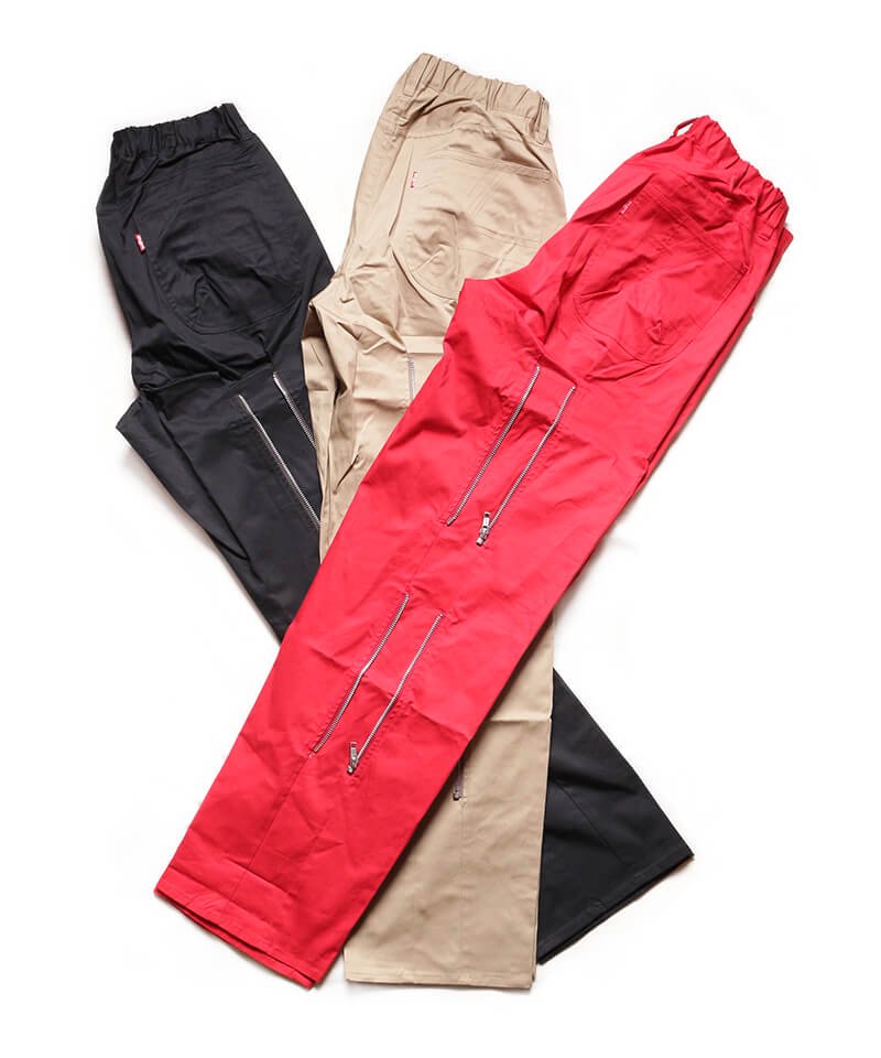 RALEIGH / ꡼RED MOTEL / åɥ⡼ƥ áA.K.A.  BONDAGE TROUSERS (Loose Fit / KHAKI BEIGE) ʲ3