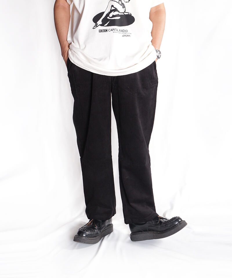 COOKMAN / åޥ CHEF PANTS SEMIWIDE CORDUROY (BLACK) 
ʲ14