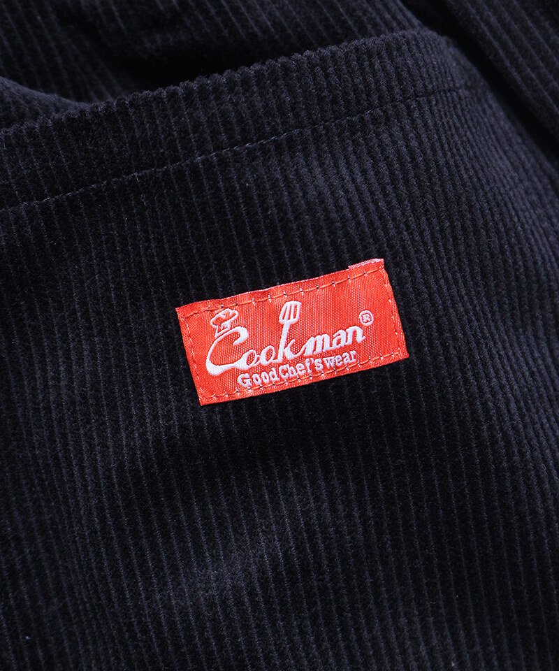 COOKMAN / åޥ CHEF PANTS SEMIWIDE CORDUROY (BLACK) 
ʲ6