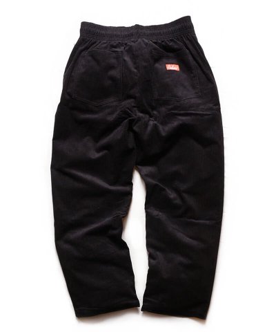 COOKMAN / åޥ / CHEF PANTS SEMIWIDE CORDUROY (BLACK) 
