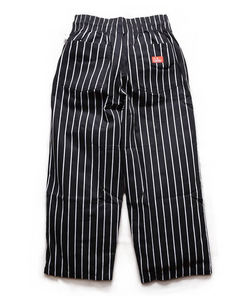 COOKMAN / åޥ  WIDE CHEF PANTS STRIPE (BLACK)ʲ