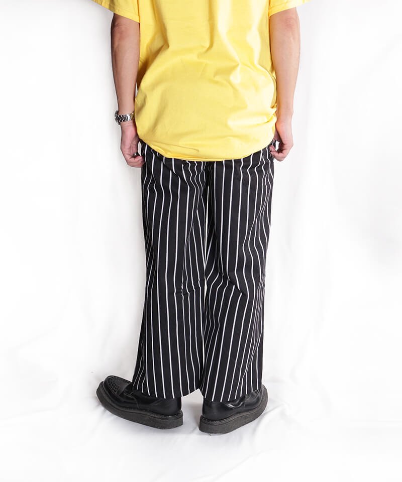 COOKMAN / åޥ WIDE CHEF PANTS STRIPE (BLACK)ʲ14