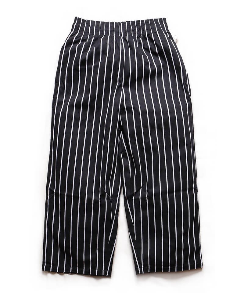 COOKMAN / åޥ WIDE CHEF PANTS STRIPE (BLACK)ʲ2