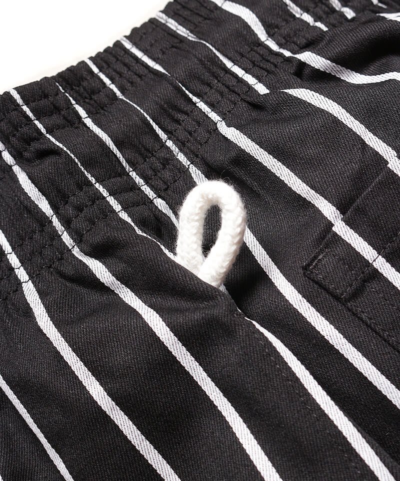 COOKMAN / åޥ WIDE CHEF PANTS STRIPE (BLACK)ʲ4