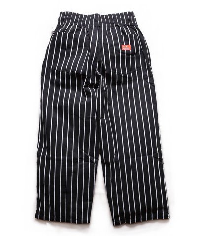 COOKMAN / åޥ / WIDE CHEF PANTS STRIPE (BLACK)