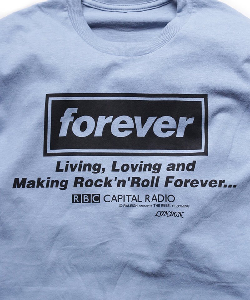 RALEIGH / ꡼RED MOTEL / åɥ⡼ƥ áLiving, Loving and Making RocknRoll Foreverġ BOOTLEG T-SHIRTS (STONE BLUE)ʲ1