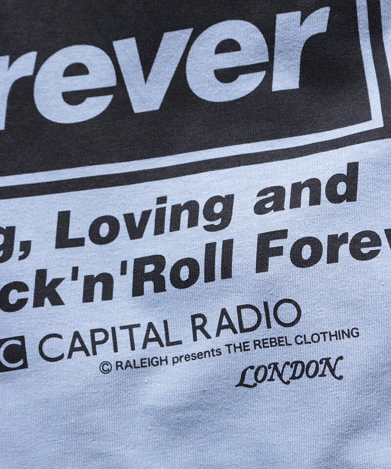 RALEIGH / ꡼RED MOTEL / åɥ⡼ƥ áLiving, Loving and Making RocknRoll Foreverġ BOOTLEG T-SHIRTS (STONE BLUE)ʲ3