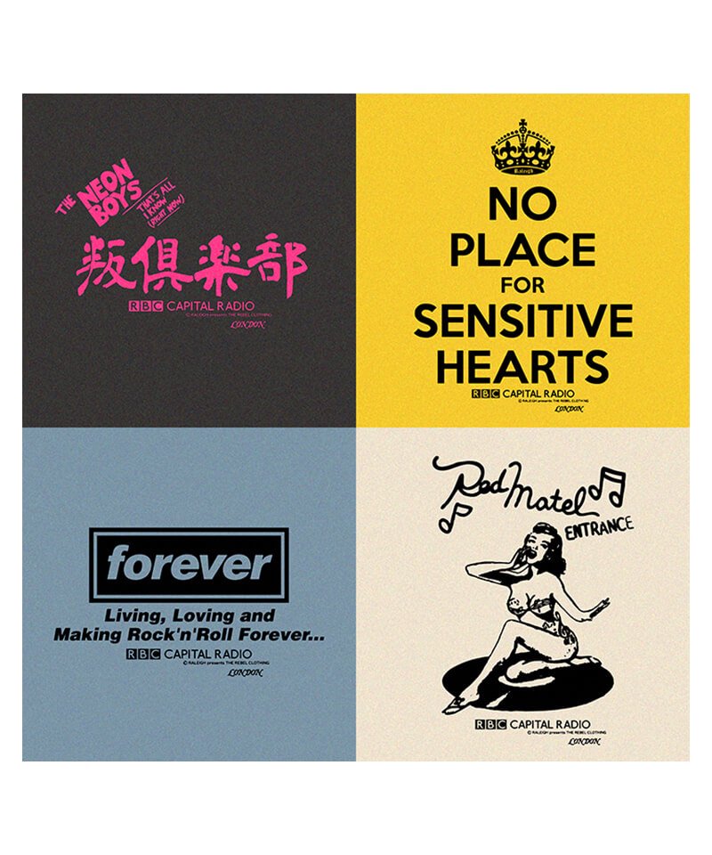 RALEIGH / ꡼RED MOTEL / åɥ⡼ƥ áNO PLACE FOR SENSITIVE HEARTS BOOTLEG T-SHIRTS (DAISY YELLOW)ʲ11