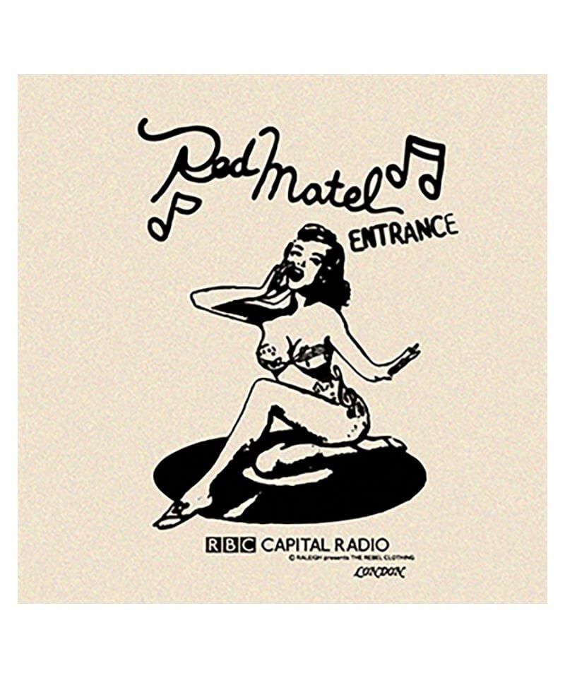 RALEIGH / ラリー（RED MOTEL / レッドモーテル） ｜“PARTY CAT / 浮気なパレットキャット” BOOTLEG T-SHIRTS (ECRU BEIGE)商品画像14