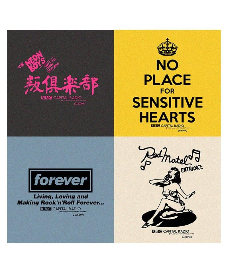 RALEIGH / ラリー（RED MOTEL / レッドモーテル） ｜“PARTY CAT / 浮気なパレットキャット” BOOTLEG T-SHIRTS (ECRU BEIGE)商品画像15