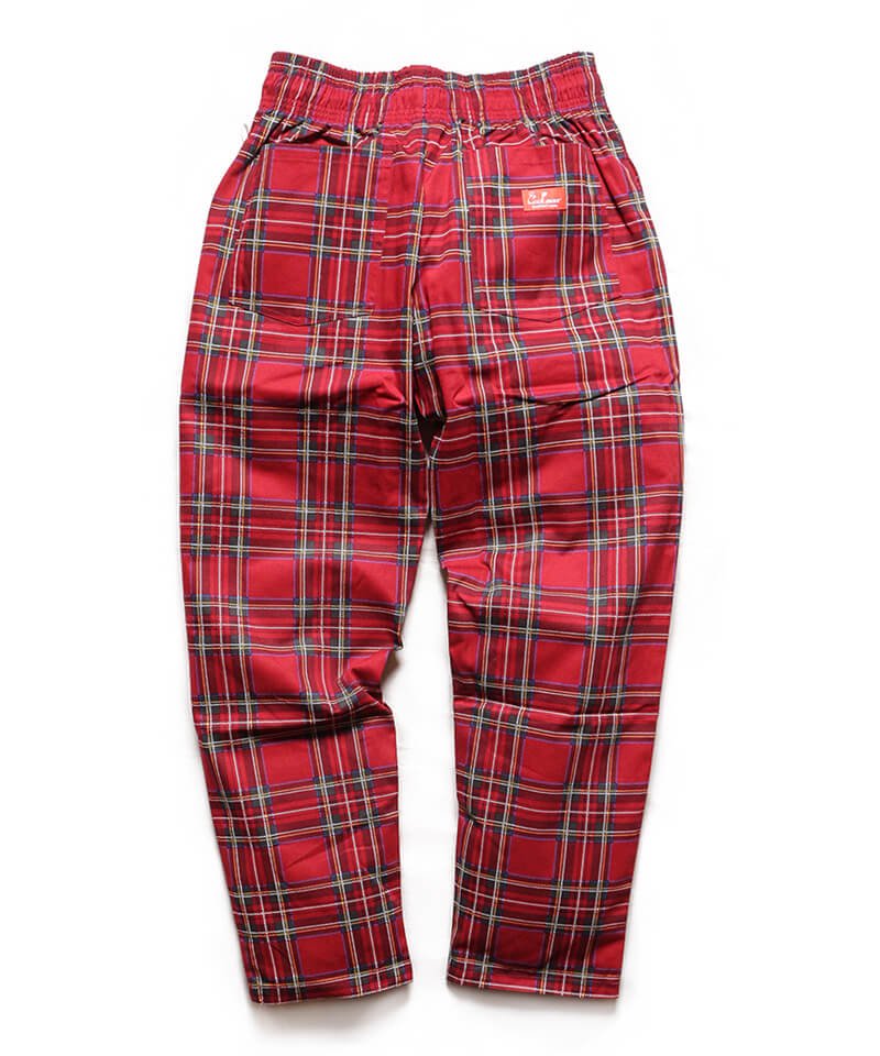 COOKMAN / åޥ  CHEF PANTS TARTAN (RED) ʲ