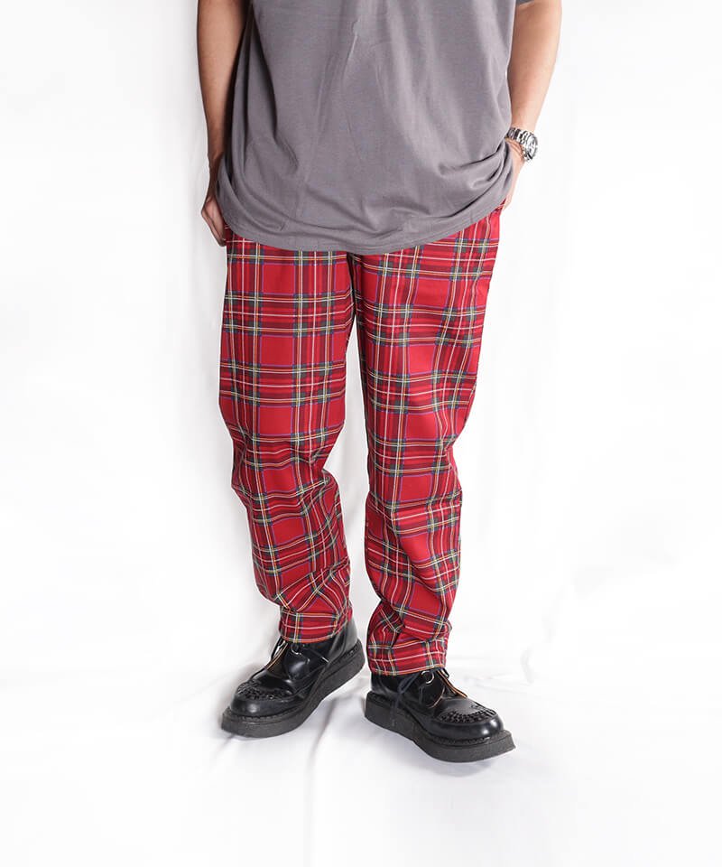 COOKMAN / åޥ CHEF PANTS TARTAN (RED) ʲ14