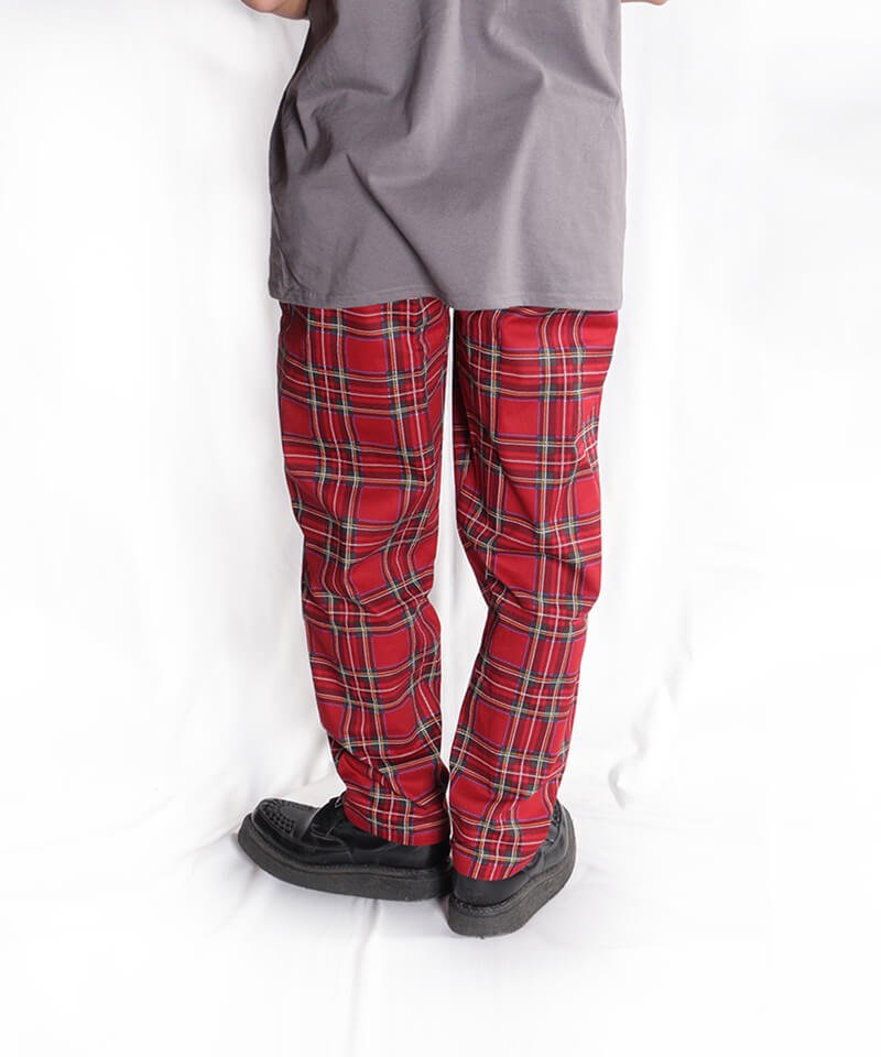 COOKMAN / åޥ CHEF PANTS TARTAN (RED) ʲ16