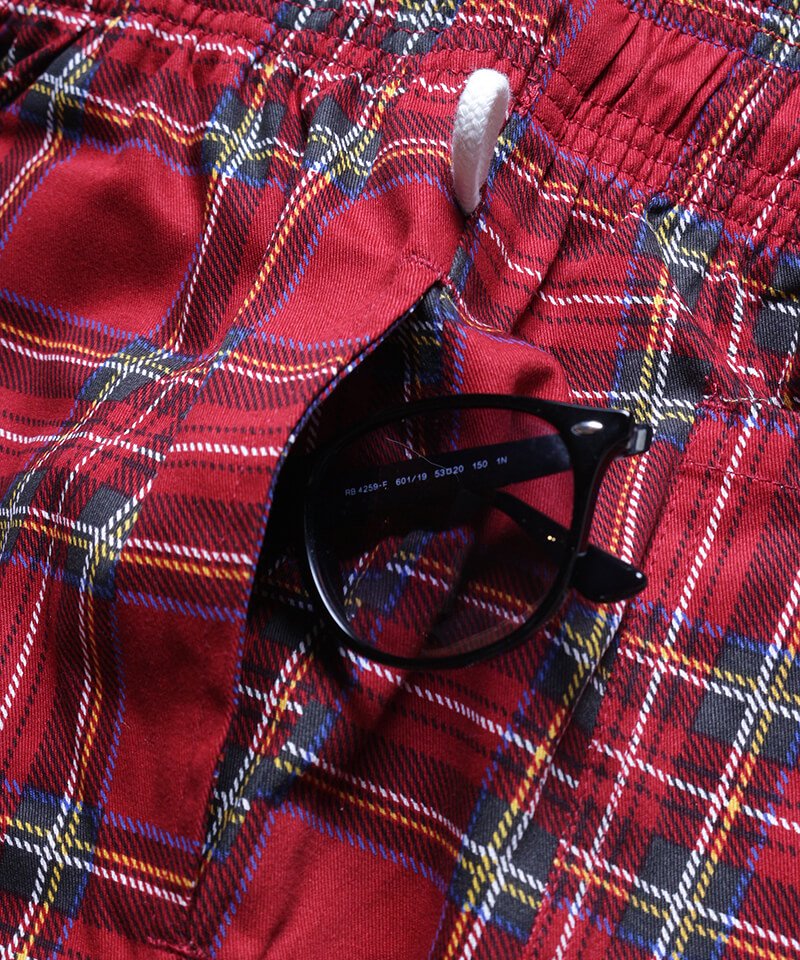 COOKMAN / åޥ CHEF PANTS TARTAN (RED) ʲ5