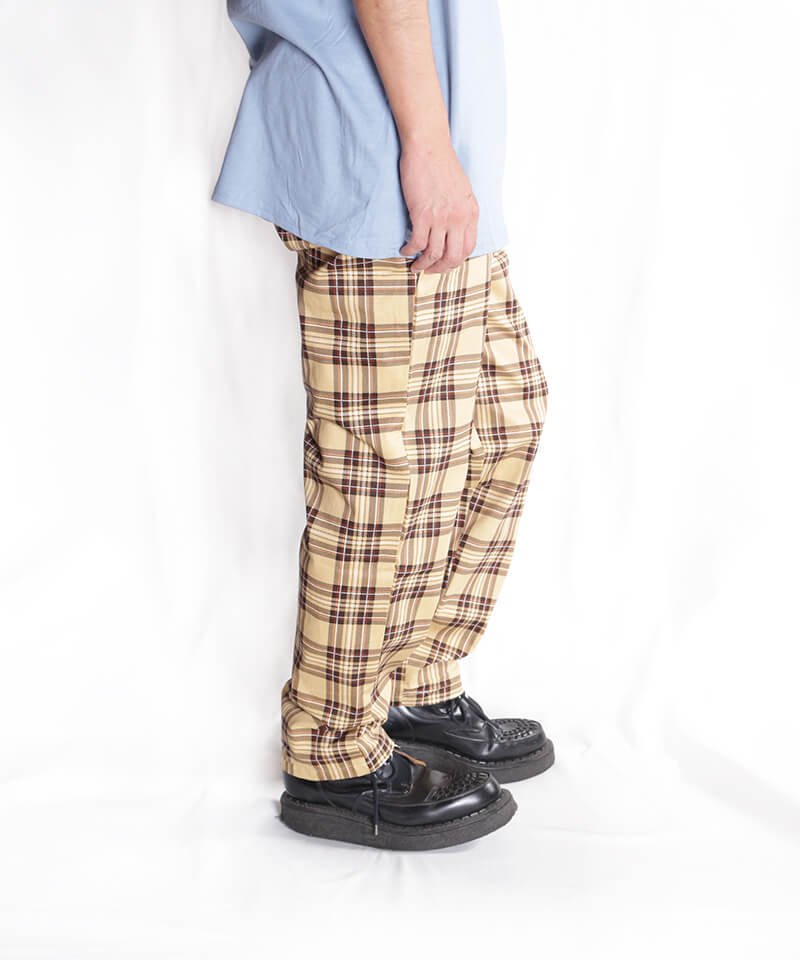 COOKMAN / åޥ CHEF PANTS TARTAN (BEIGE) ʲ19