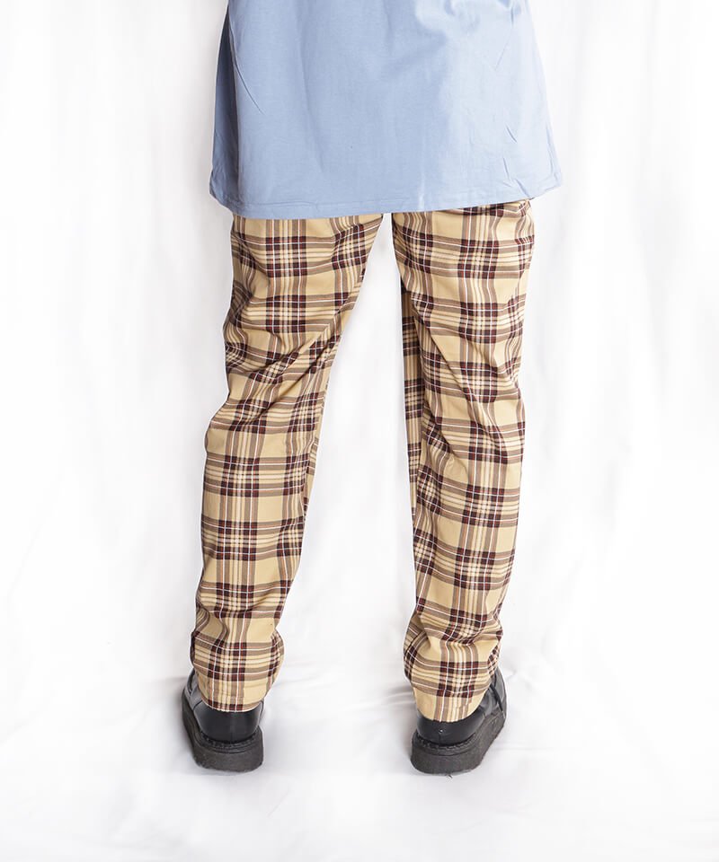 COOKMAN / åޥ CHEF PANTS TARTAN (BEIGE) ʲ20