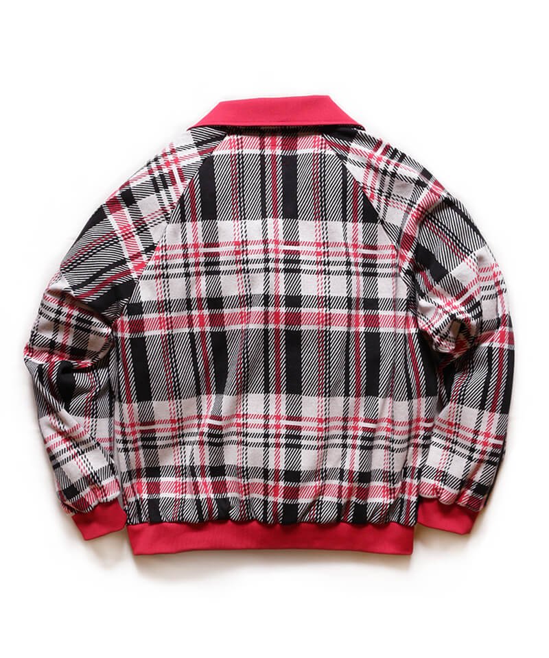 RALEIGH / ꡼RED MOTEL / åɥ⡼ƥ áThe JUBILEE CROWN (Britpop Is Dead) TARTAN CHECK TRACK JACKET (RED)ʲ1