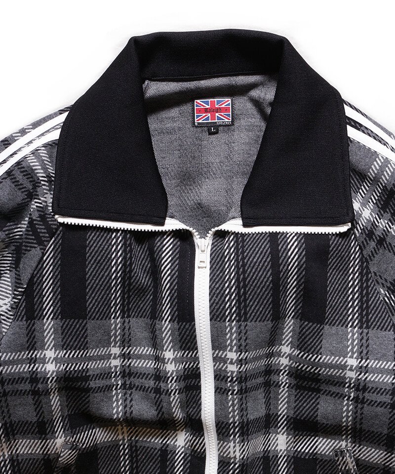 RALEIGH / ꡼RED MOTEL / åɥ⡼ƥ áThe JUBILEE CROWN (Britpop Is Dead) TARTAN CHECK TRACK JACKET (BLACK)ʲ5