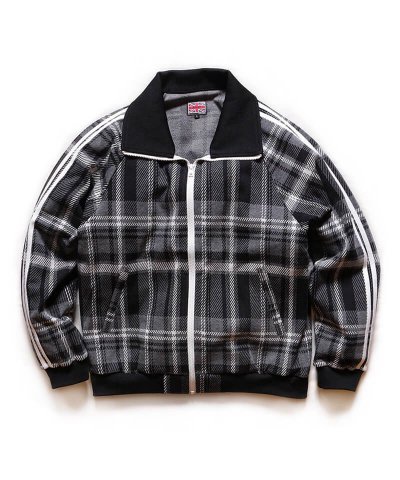 RALEIGH / ꡼RED MOTEL / åɥ⡼ƥ / The JUBILEE CROWN (Britpop Is Dead) TARTAN CHECK TRACK JACKET (BLACK)