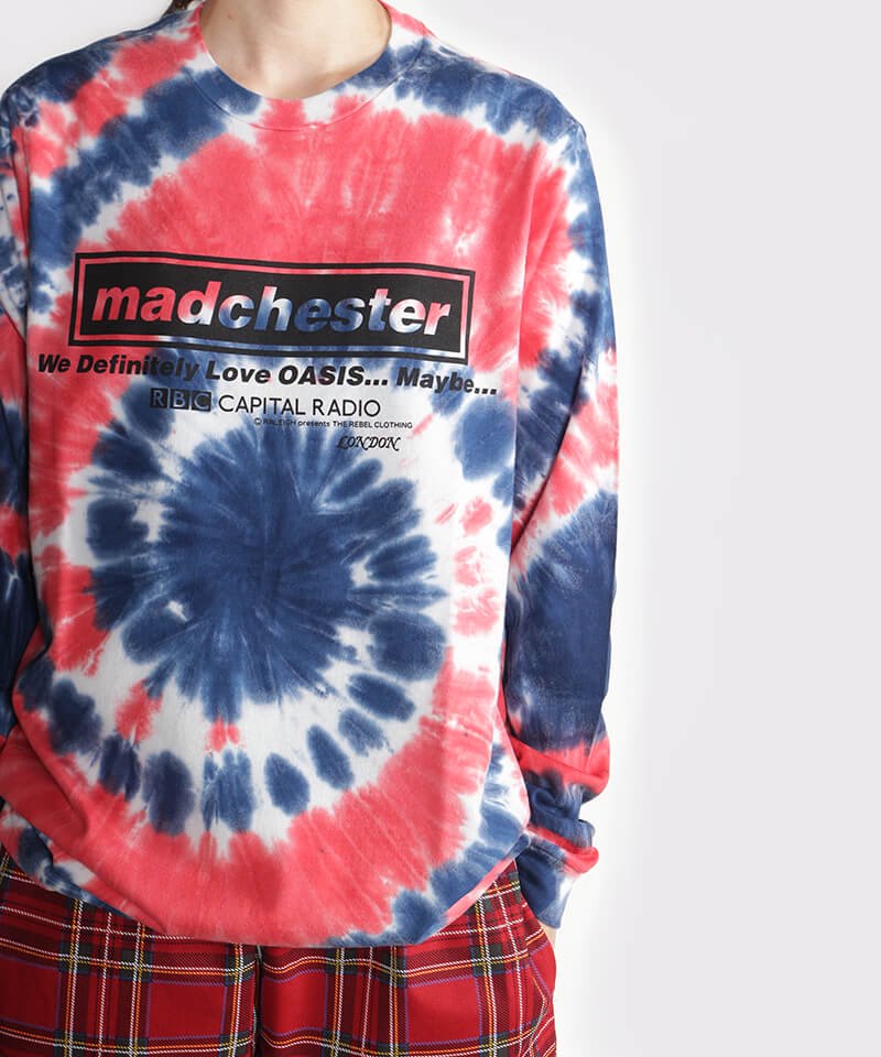 RALEIGH / ꡼RED MOTEL / åɥ⡼ƥ áMadchester – RBC Capital Radio Tie-Dye L/S T-SHIRTS (Loose Fit)ʲ13