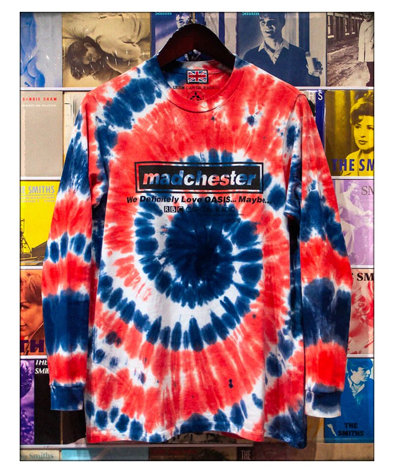 RALEIGH / ꡼RED MOTEL / åɥ⡼ƥ áMadchester – RBC Capital Radio Tie-Dye L/S T-SHIRTS (Loose Fit)ʲ14