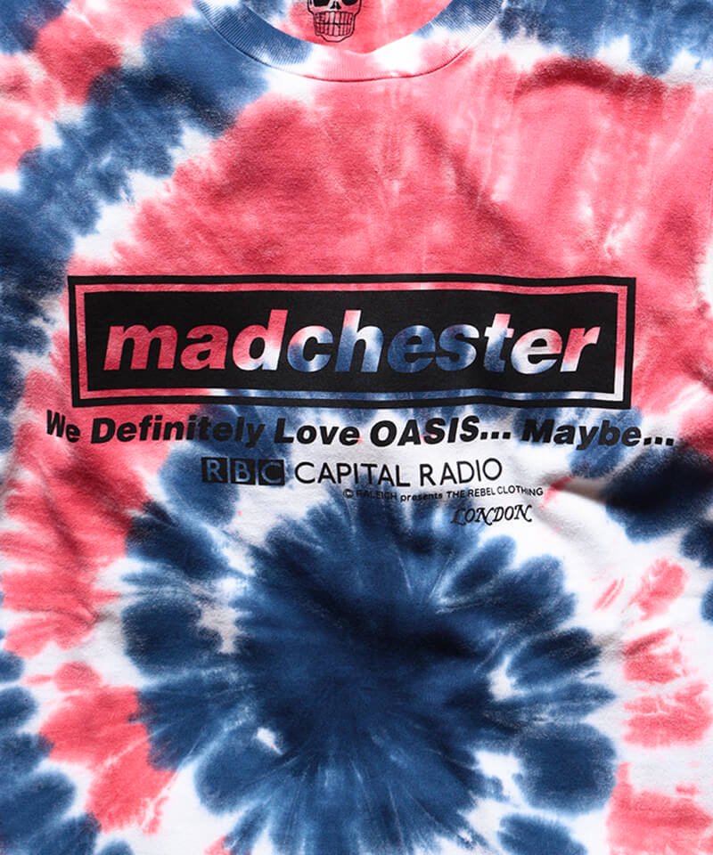 RALEIGH / ꡼RED MOTEL / åɥ⡼ƥ áMadchester – RBC Capital Radio Tie-Dye L/S T-SHIRTS (Loose Fit)ʲ3