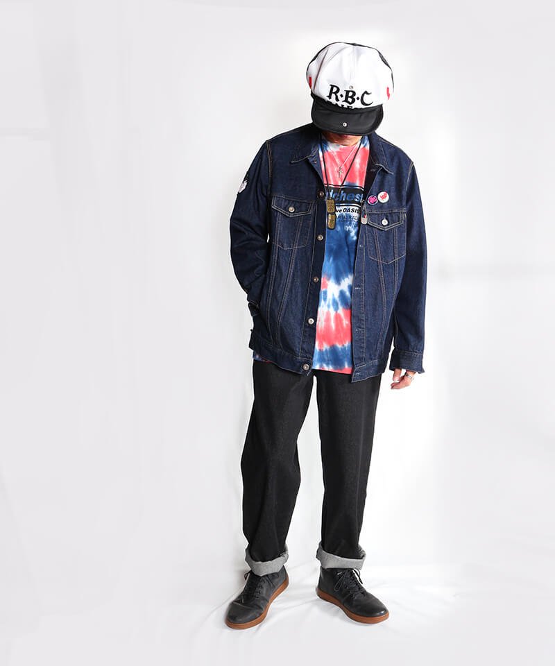 RALEIGH / ꡼RED MOTEL / åɥ⡼ƥ áMadchester – RBC Capital Radio Tie-Dye L/S T-SHIRTS (Loose Fit)ʲ8