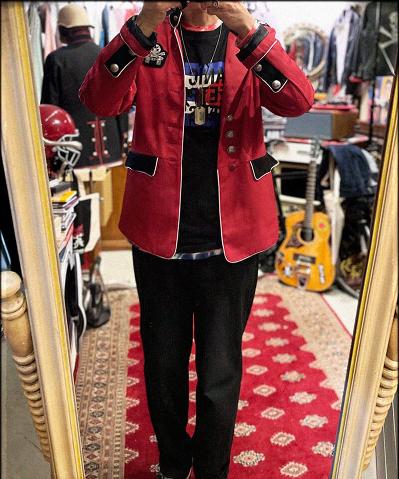 STYLE /   RALEIGH / Theres Gonna Be A Punk Ballad NAPOLEON JACKET (REVIVAL Ver. / RED)ʲ