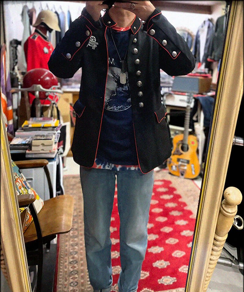 STYLE /   RALEIGH / Theres Gonna Be A Punk Ballad NAPOLEON JACKET (REVIVAL Ver. / BLACK)ʲ